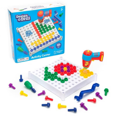 Educational Insights Design & Drill Activity Center, 146 Pieces, Ages 3+ | Target