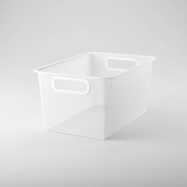 9" x 13" x 6.25" Metal Shoe Bin - Brightroom™ | Target
