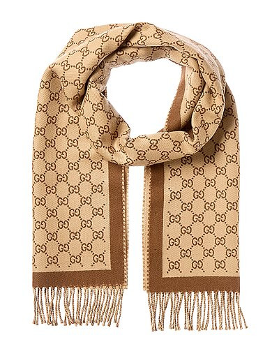 GG Wool Scarf | Gilt & Gilt City