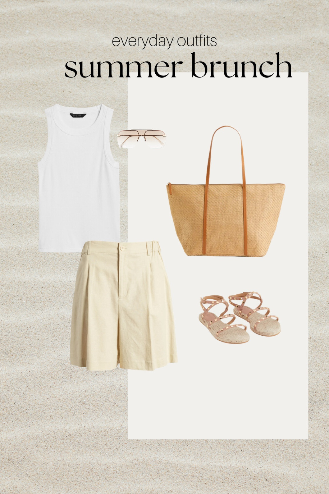 Easy everyday outfit idea 🕶️

Nude and white combination are my favorite color combo. It looks expensive and put together.


#LTKunder50 #LTKunder100 #LTKGiftGuide