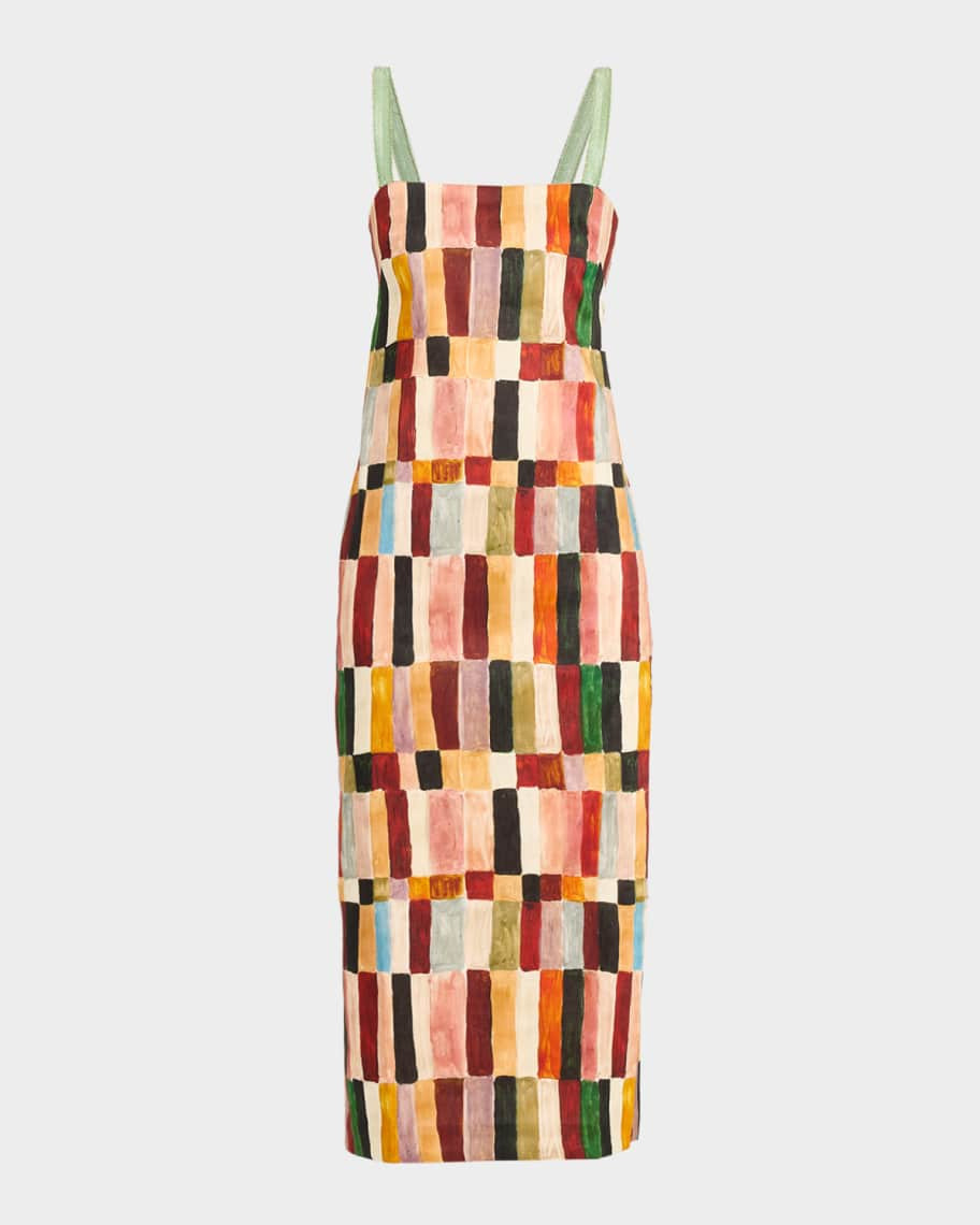 Majorelle Midi Dress | Neiman Marcus