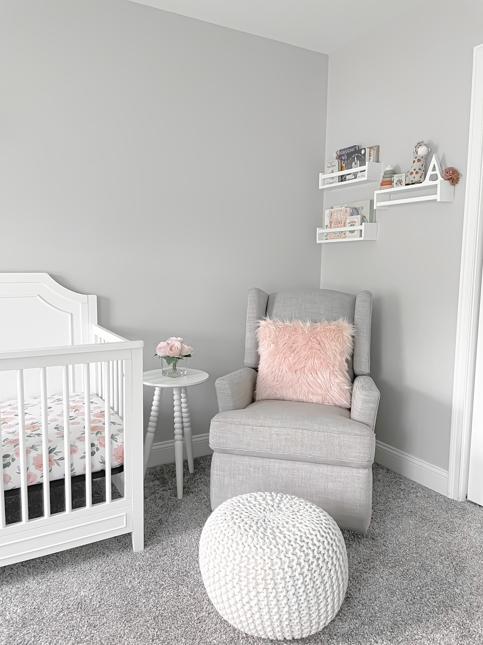 Still working on additional wall decor, but I love this cozy corner of our nursery 💕🌸 she has so many books on her wall shelves and bookshelves in her closet! 

Pink nursery l Girl Nursery l Nursery decor l New Mom l Baby Registry

#LTKbaby #LTKfamily #LTKhome