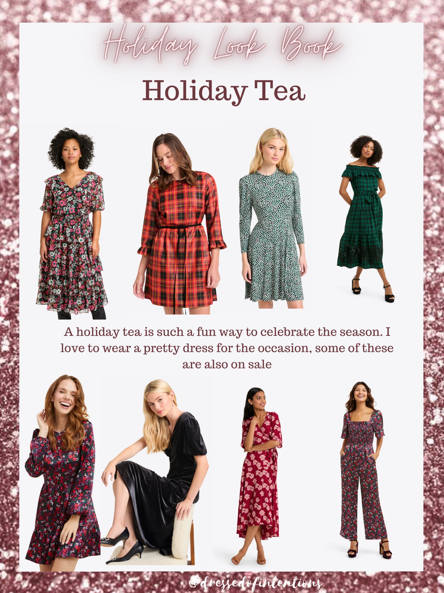 A pretty dress 👗 is always a good idea! These options are all on sale and you can save an additional 30% off with code cheers30 

#LTKHoliday #LTKSaleAlert #LTKMidsize