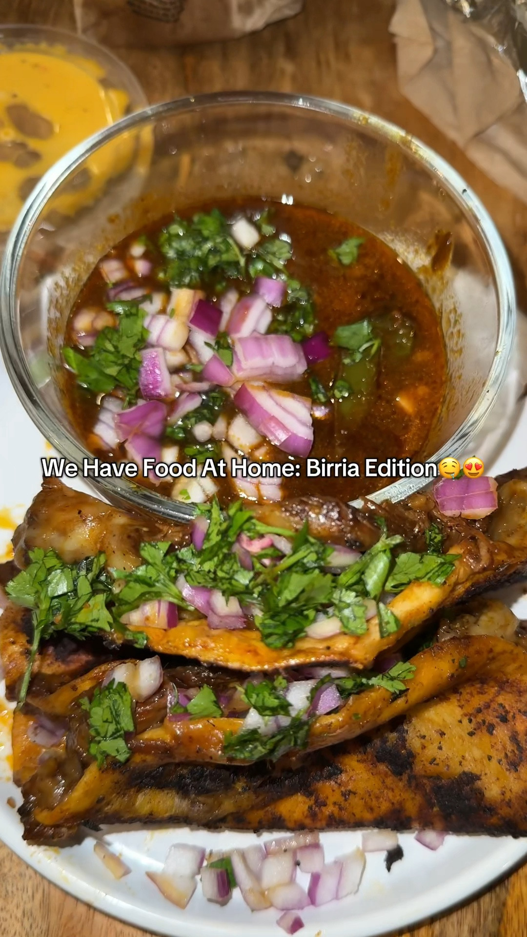 Stock your freezers besties!!  We had birria from the roast I froze🙌🏽🙌🏽 Dutch oven is from Great Jones, plates from the t place and flavor from muahhhhhh!!!!  #simplymadisynn #monlife #dinnerideas #greatjones 

#LTKFindsUnder100 #LTKHome #LTKFamily