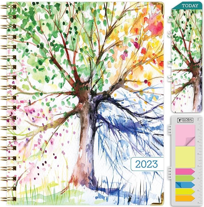 HARDCOVER 2023 Planner: (November 2022 Through December 2023) 8.5"x11" Daily Weekly Monthly Plann... | Amazon (US)