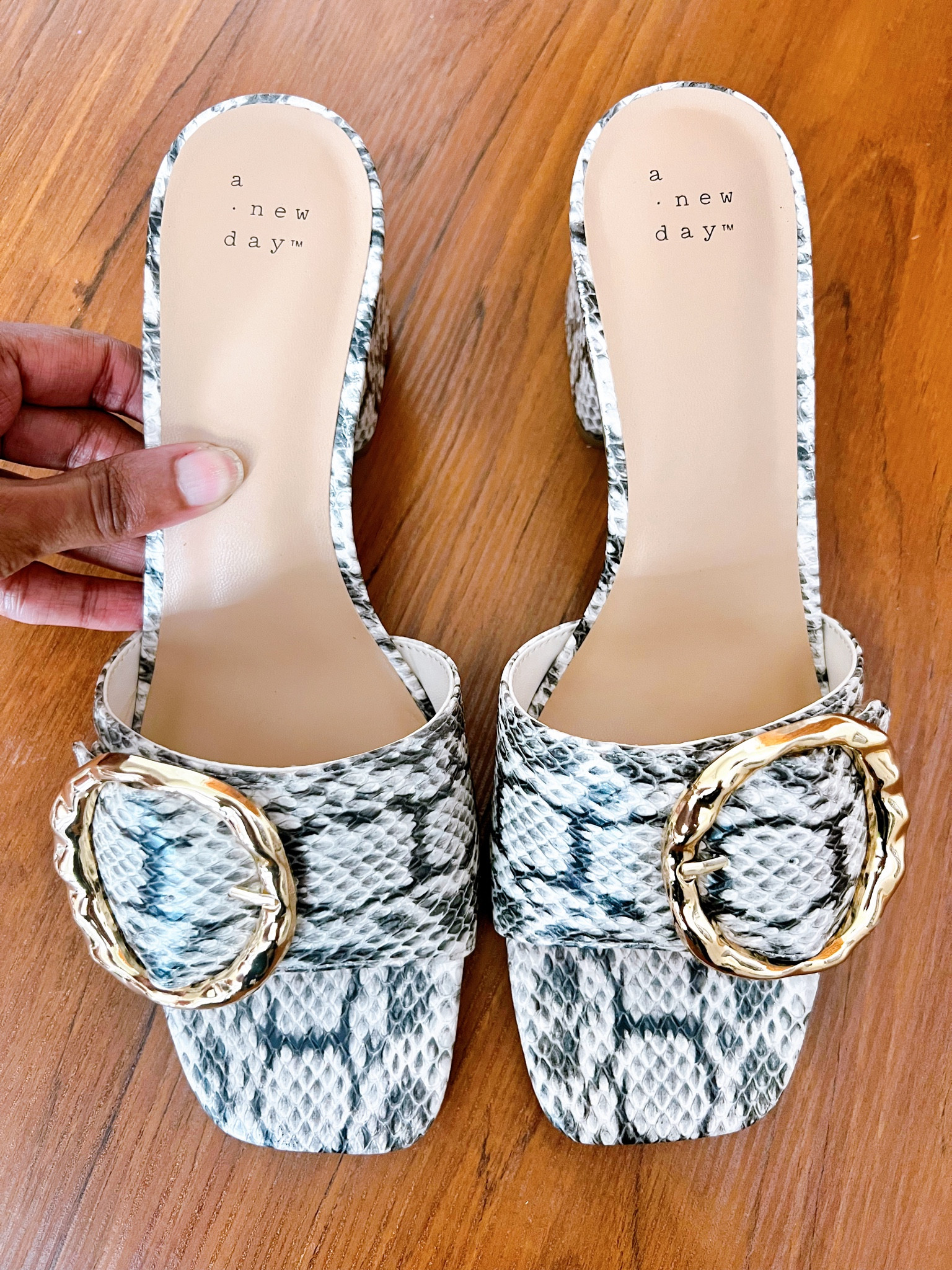 I’m looking forward to wearing these buckle heel this summer! They are easy to walk in and super cute!

Fits true to size. I got size 10. 

Target finds, open toe shoe, 2 inch heel, 

#LTKShoeCrush #LTKStyleTip #LTKFindsUnder50