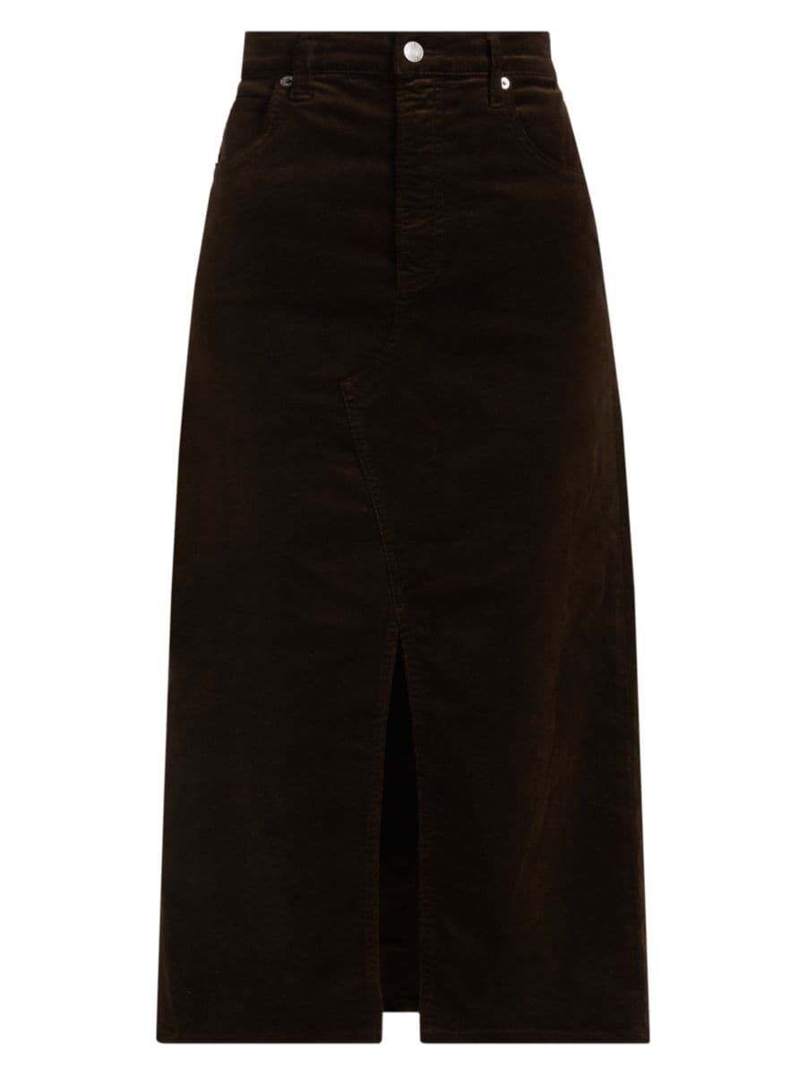 The Corduroy Midaxi Skirt | Saks Fifth Avenue