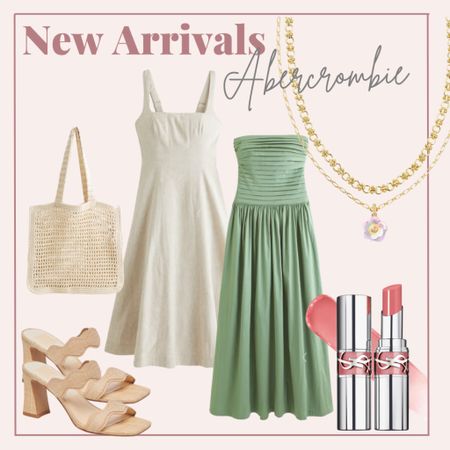 New arrivals from Abercrombie 💐 I would order a medium for myself in both of these! 🌸 Cute dresses for a trip, guest wedding, Easter 

#LTKmidsize #LTKtravel #LTKSeasonal