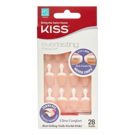 Kiss Everlasting French Press on Nails - Endless - Fake Nails | Walmart (US)