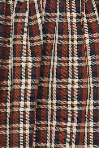 Meester Mini Dress in Saddle Plaid | Revolve Clothing (Global)