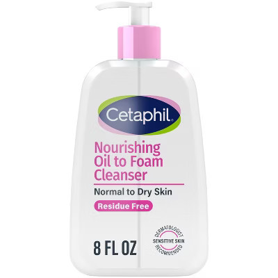 Cetaphil Nourishing Oil to Foam Cleanser - 8 fl oz | Target