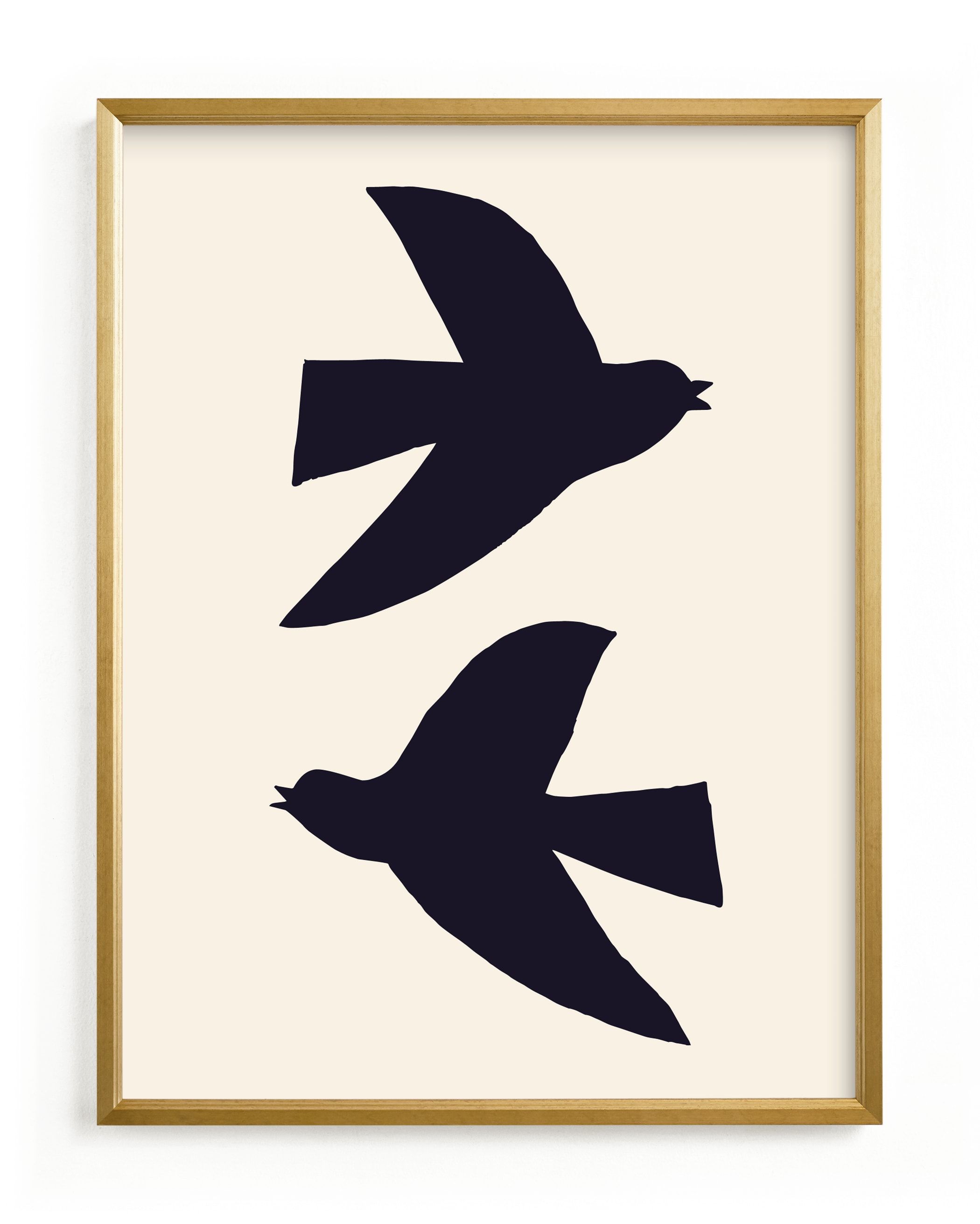 "Birds" - Graphic Limited Edition Art Print by Alexandra Dzh. | Minted