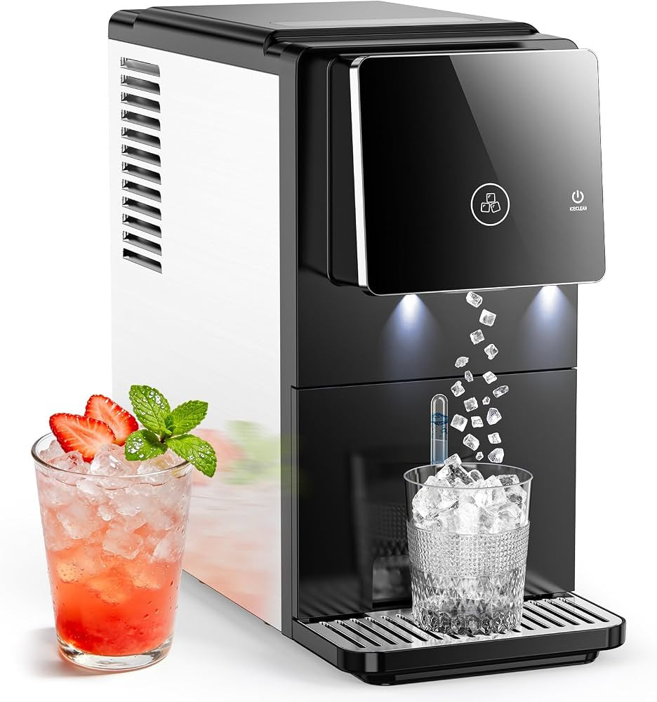 COWSAR Nugget Countertop Ice Maker, Automatic Ice Dispenser, 33 lbs/Day Chewable Pellet Ice Machi... | Amazon (US)