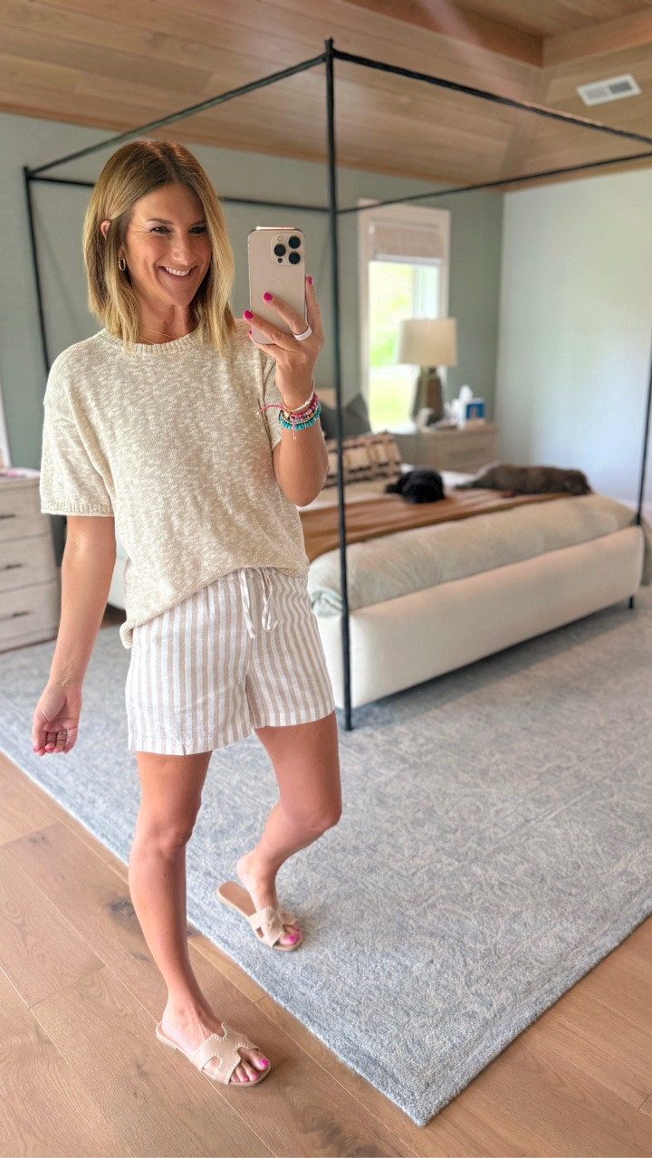 @jcrew factory beach sweater…
NOW in short sleeve form! TTS - Small

#LTKootd #LTKTravel #LTKWorkwear