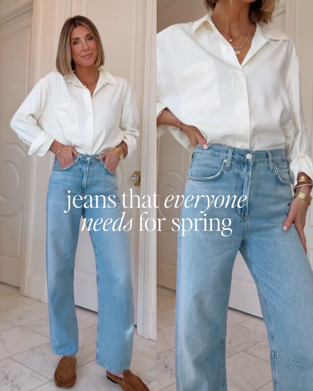 The softest denim with the most flattering fit.
Wearing size 25 — fits true to size. Worth the splurge.

#LTKootd