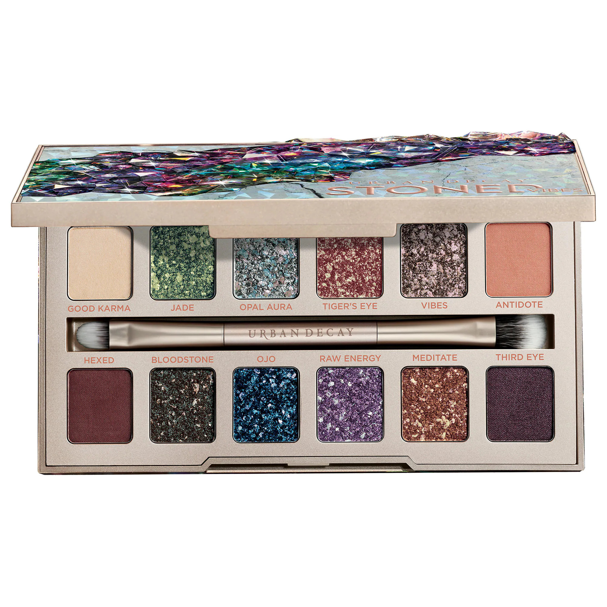 Urban Decay Stoned Vibes Eyeshadow Palette 12 x 0.03 oz / 12. x 0.85 g | Sephora (US)
