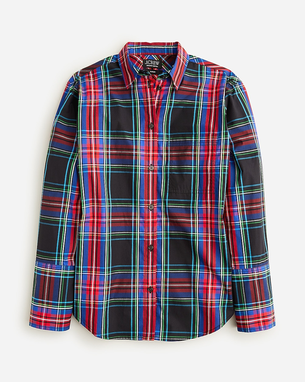 Garçon shirt in Stewart tartan cotton poplin | J. Crew US