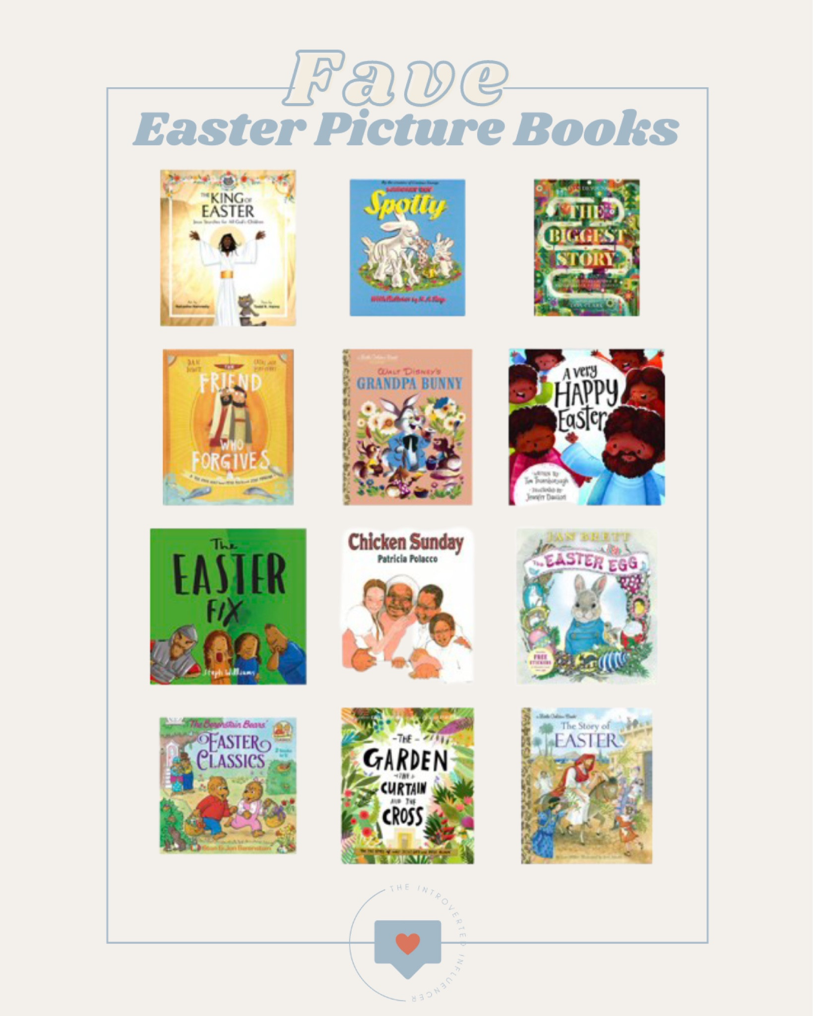 Looking for a fun addition to your child’s Easter basket? Check out my favorite Easter picture books for kids! 

#LTKfindsunder50 #LTKkids #LTKSeasonal