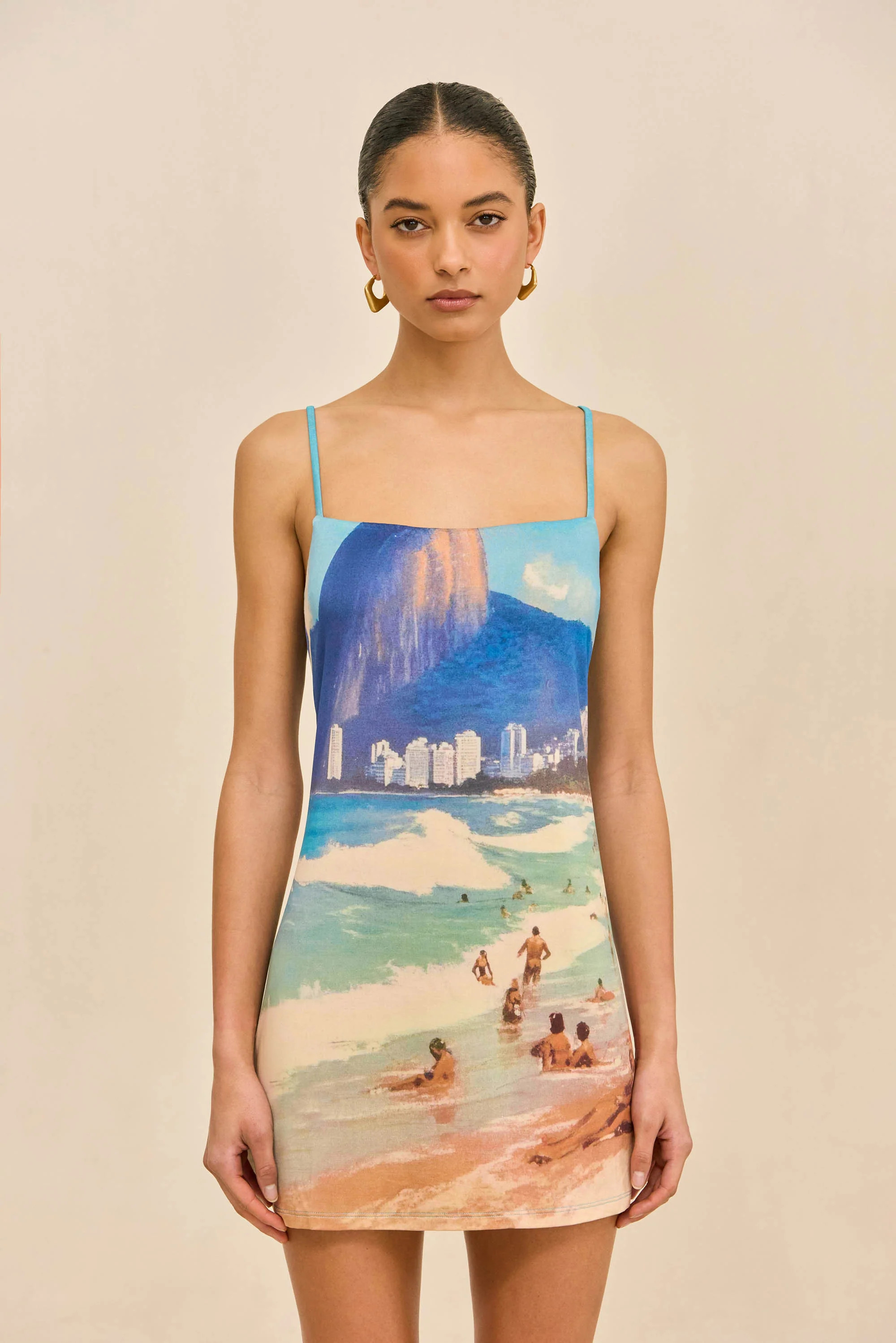 CARDELA DRESS - RIO BEACH PRINT | Cult Gaia - US