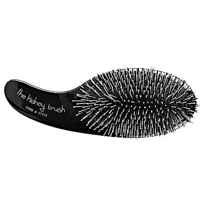 Olivia Garden Haarbürste Kidney Brush Care und Style, 1 Stück, schwarz | Amazon (DE)