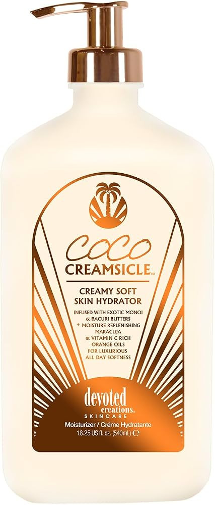 Devoted Creations Coco Creamsicle - Ultra Hydrating Creamy Soft Skin Hydrator Luxurious Whipped B... | Amazon (US)