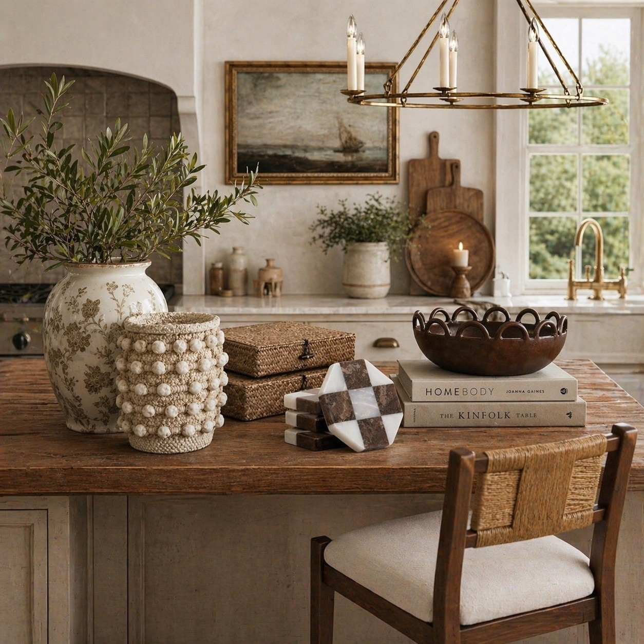 Cozy kitchen home finds!