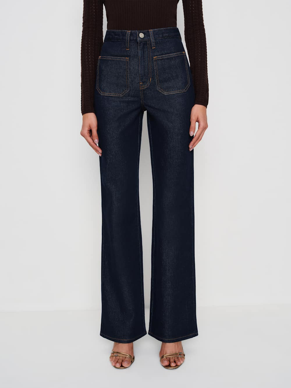 Alyssa Stretch High Rise Wide Leg Jeans | Reformation (Global)