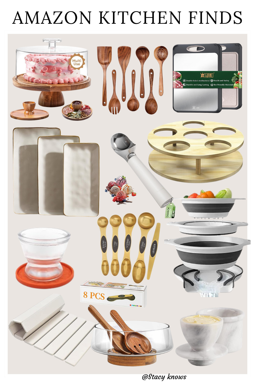 Elevate your culinary space with these Amazon kitchen must-haves! I’ve rounded up my favorite finds that blend perfect functionality with a sleek, modern aesthetic. Whether you're a home chef or just love an organized counter, these gems are total game-changers for your daily routine. 

Shop the full curated collection linked on my LTK! 
#LTKhome #AmazonFinds #AmazonKitchen #KitchenMustHaves #CookingEssentials #KitchenOrganization #HomeFinds #AmazonHome #KitchenGoals #LTKunder50 #HomeRefresh 

 #LTKfoodie #LTKHome