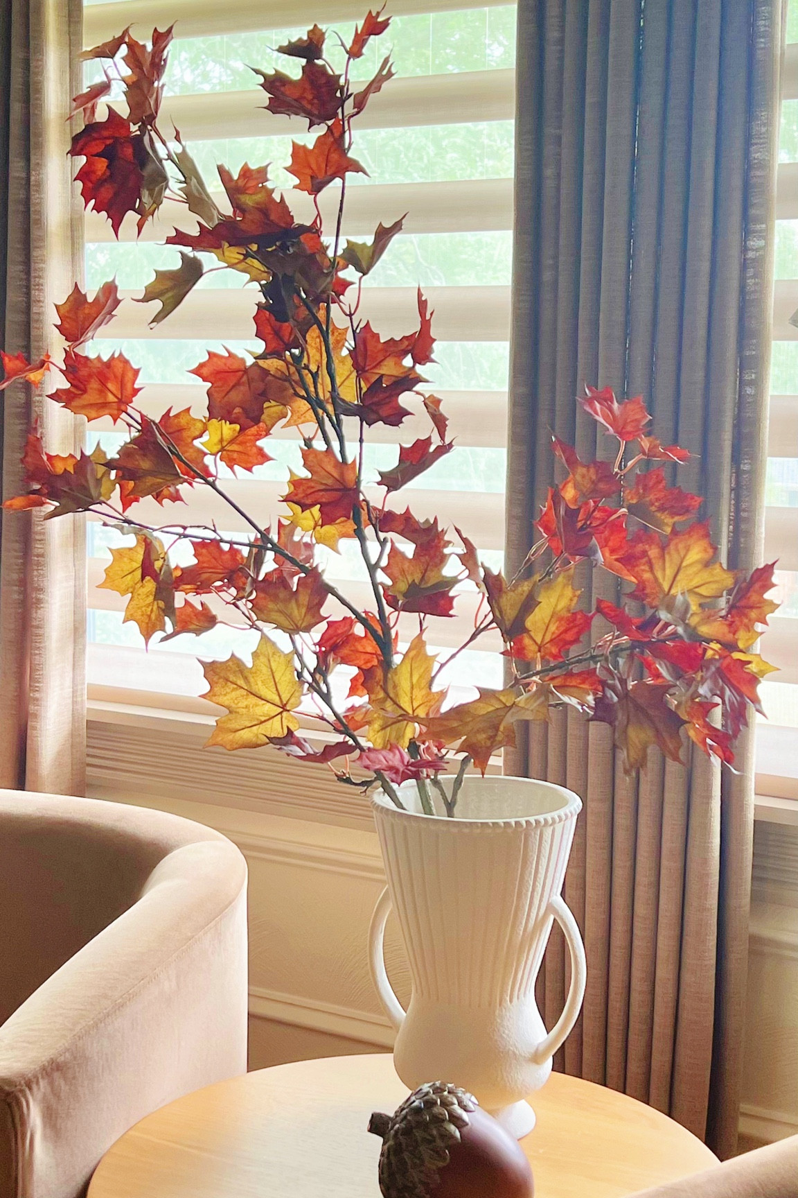 Love this Fall Branch. Came full of leaves 🍁 and so great colors ! So realistic! 
Pottery Barn Fall Steams, home finds 

#LTKStyleTip #LTKHome