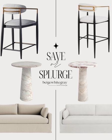 Save or splurge?? Get the designer look for less. Home furniture I’m loving for your living room and kitchen island 

#LTKfindsunder100 #LTKhome #LTKstyletip
