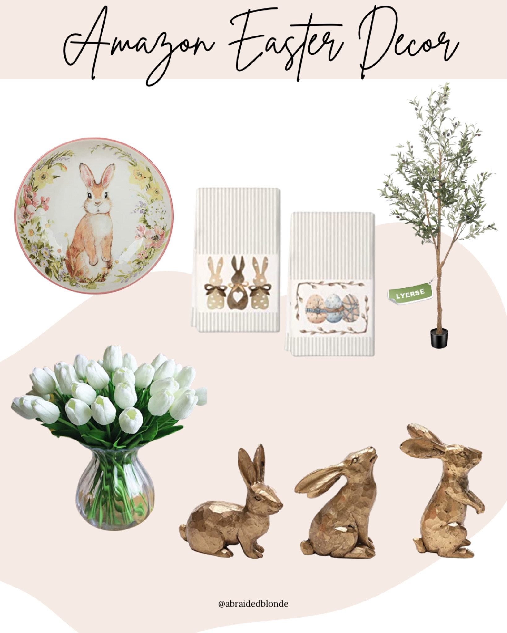 Amazon Easter/spring decor! 

#easterdecor #springdecor #easter #amazonfinds #amazondecor #amazon #amazoneaster #springstyle 

#LTKSeasonal #LTKFind #LTKhome