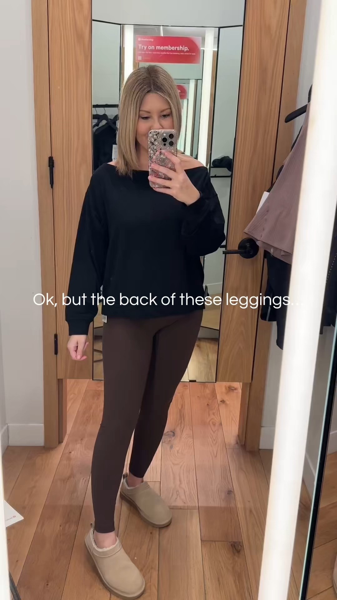 Omg these are so cute 😍

I’m wearing the leggings in a size 4 in the 25-inch length, which is the perfect length for me.
For reference, I’m 5’3”.

The boat-neck top is a size small, true to size with a relaxed, slightly boxy fit that drapes nicely.
Finished the look with cozy boots that fit true to size.

leggings outfit
no front seam leggings
buttery soft leggings
high waisted leggings
everyday leggings
athleisure outfits
casual outfits women
neutral outfits
comfortable everyday outfits
boat neck top
relaxed fit top
boxy fit top
layering basics
cozy boots
winter footwear women
fall winter outfits
everyday outfits



#LTKfitness #LTKwinter #LTKcanada