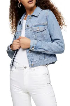 Tilda Crop Denim Jacket | Nordstrom