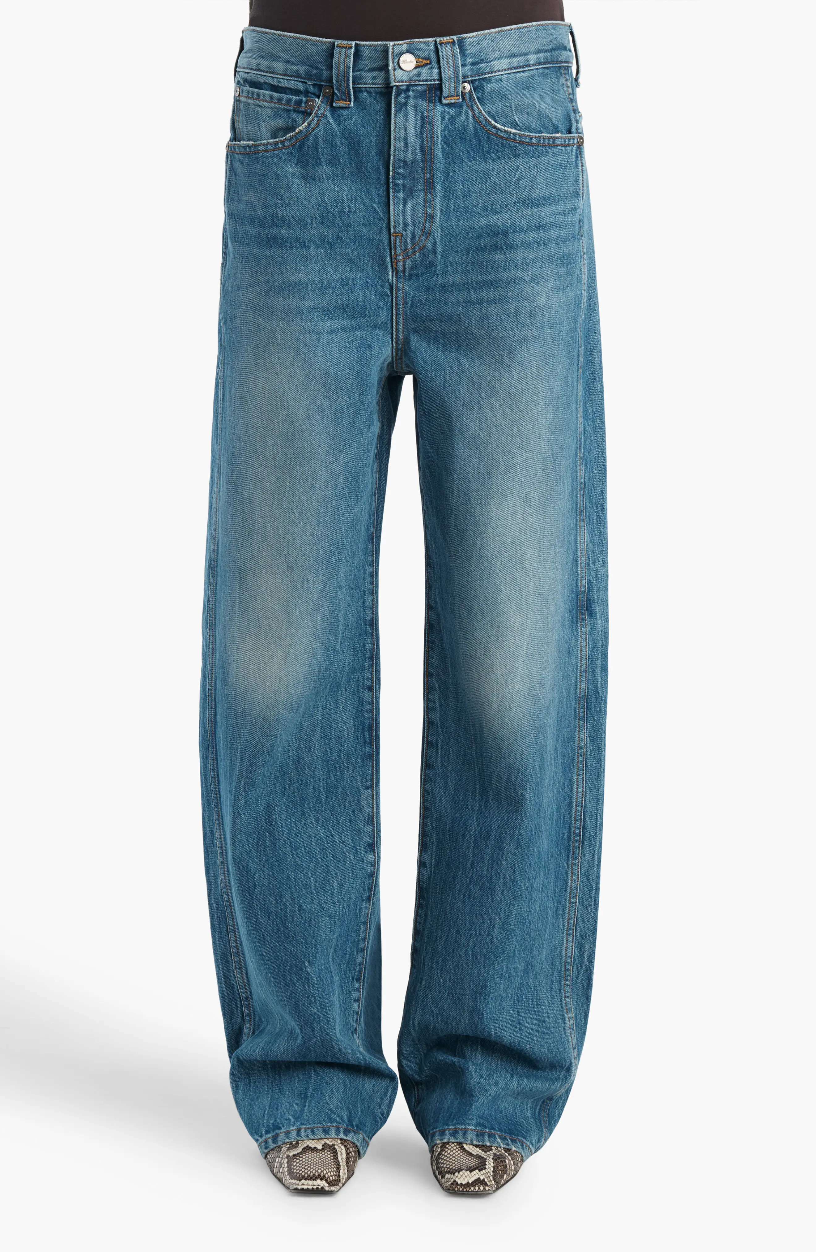 Khaite Bonnie Wide Leg Jeans (Women) | Nordstrom | Nordstrom