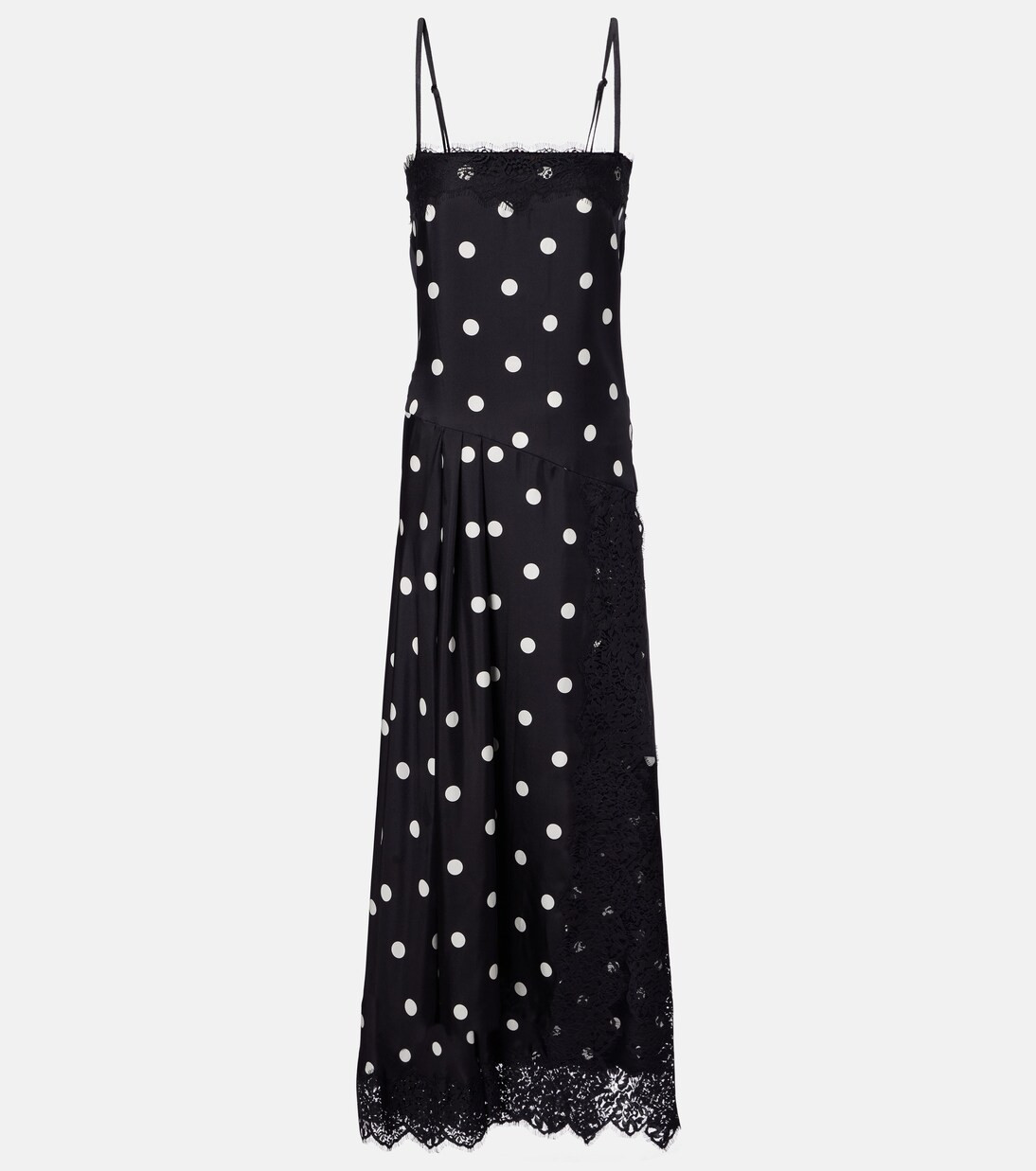 Capo polka-dot silk slip dress | Mytheresa (US/CA)