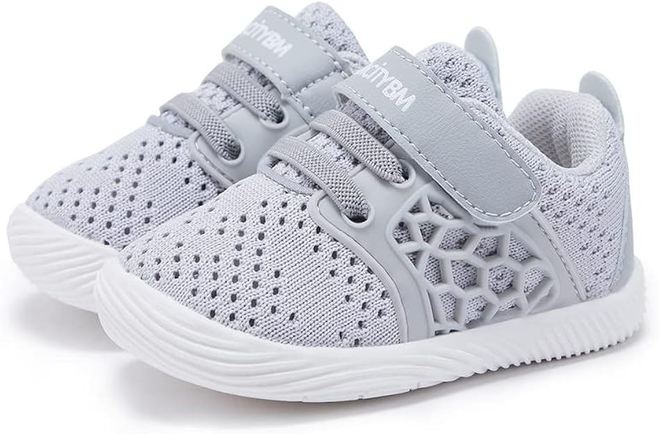 BMCiTYBM Baby Boy Girl Shoes Breathable Mesh Walking Shoes Lightweight Non-Slip Sneakers Infant F... | Amazon (US)