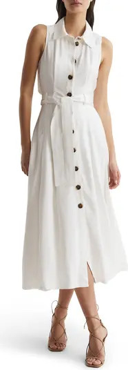 Milena Belted Cutout Sleeveless Maxi Dress | Nordstrom