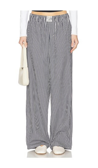 Dairy Boy Elizabeth Pant in Navy. - size L | Revolve Clothing (Global)