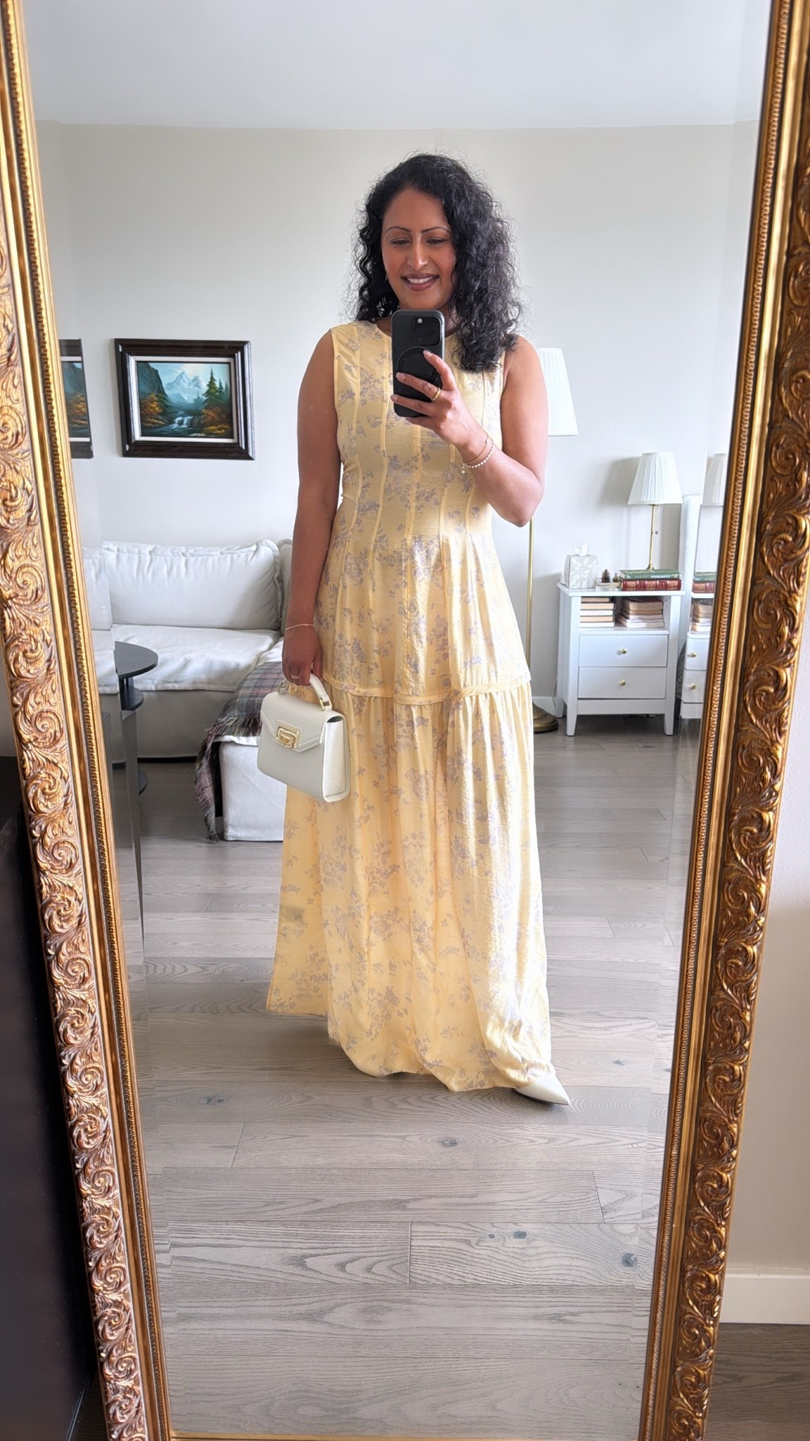 H&M butter yellow summer maxi dress 💛

#LTKootd #LTKPetite #LTKSeasonal