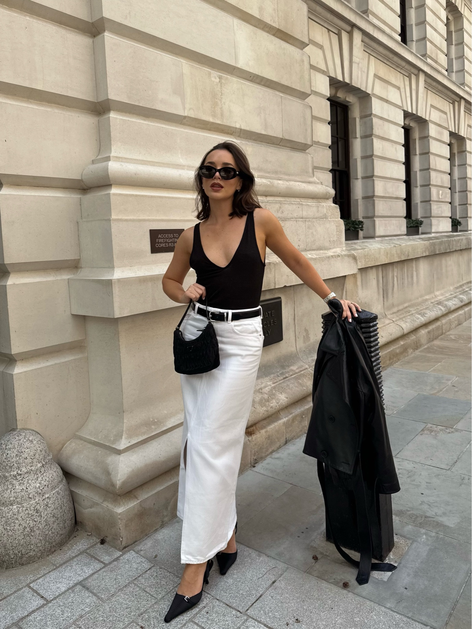 Long denim skirt look 

#LTKsummer #LTKspring #LTKeurope