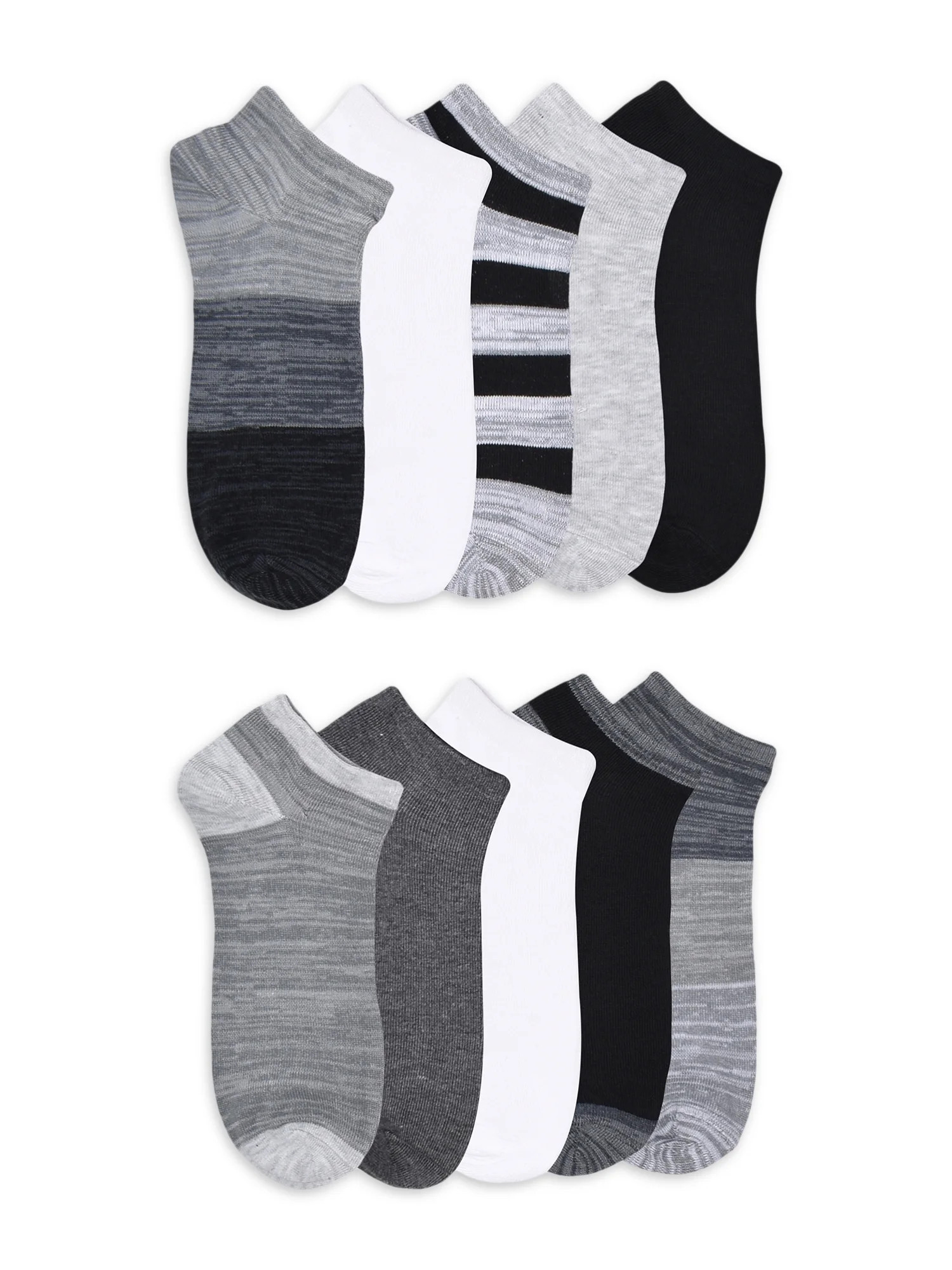 No Boundaries Women's Low-Cut Socks, 10-Pack, Sizes 4-10 | Walmart (US)