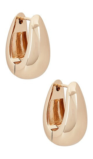 Odyssey Hoop in Gold | Revolve Clothing (Global)