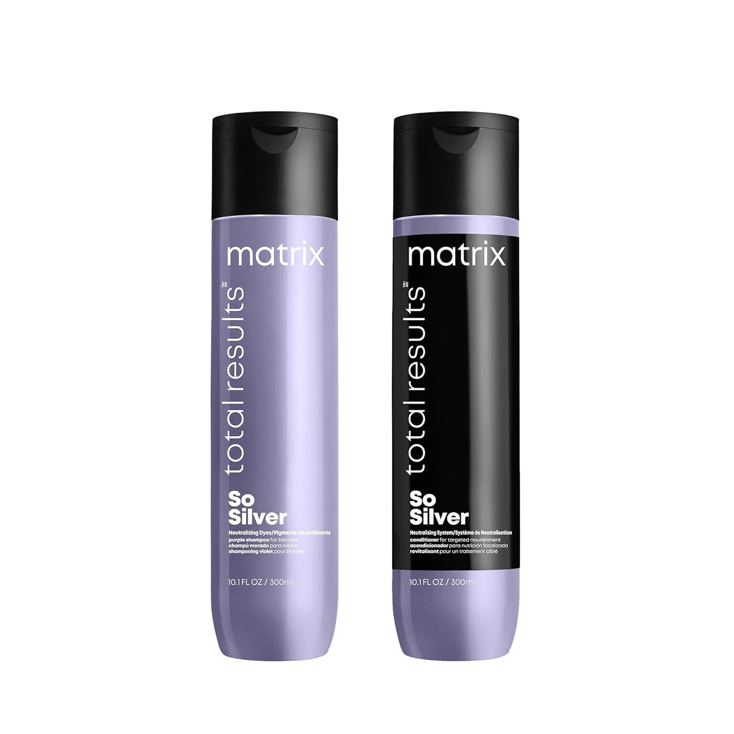 MATRIX Total Results So Silver Color Depositing Purple Shampoo For Neutralizing Yellow Tones | To... | Amazon (US)