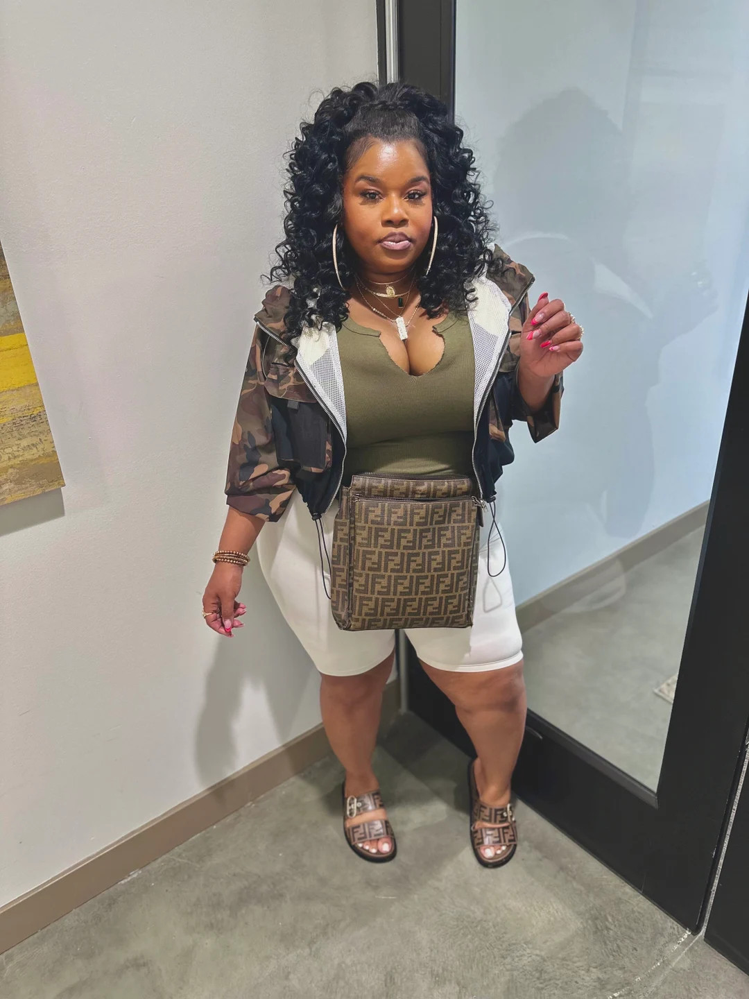 Camo Nylon Jacket - Etsy | Etsy (US)