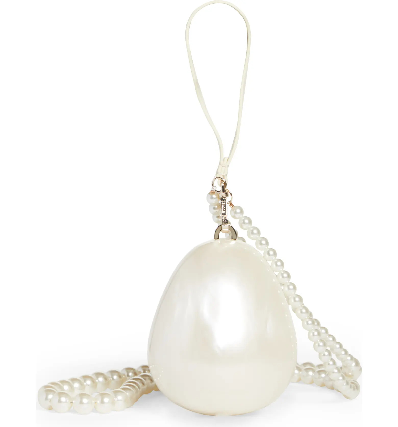 Simone Rocha Micro Imitation Pearl Top Handle Bag | Nordstrom | Nordstrom