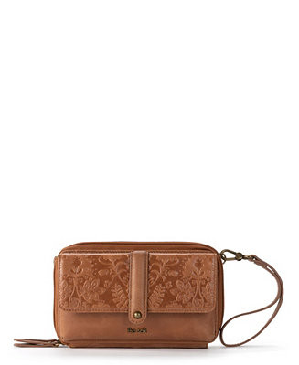 Sequoia Leather Smartphone Convertible Crossbody Wallet | Macy's