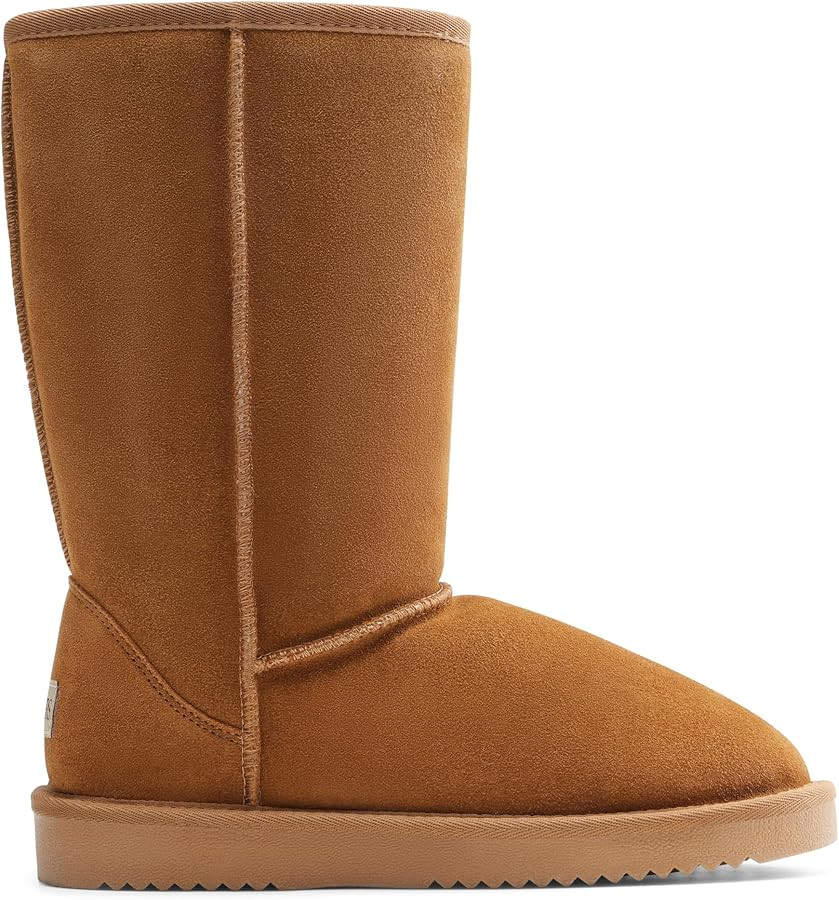 DREAM PAIRS Women's High-top Winter Snow Boots Faux Fur Lining Pull on Warm Comfortable Outdoor B... | Amazon (US)