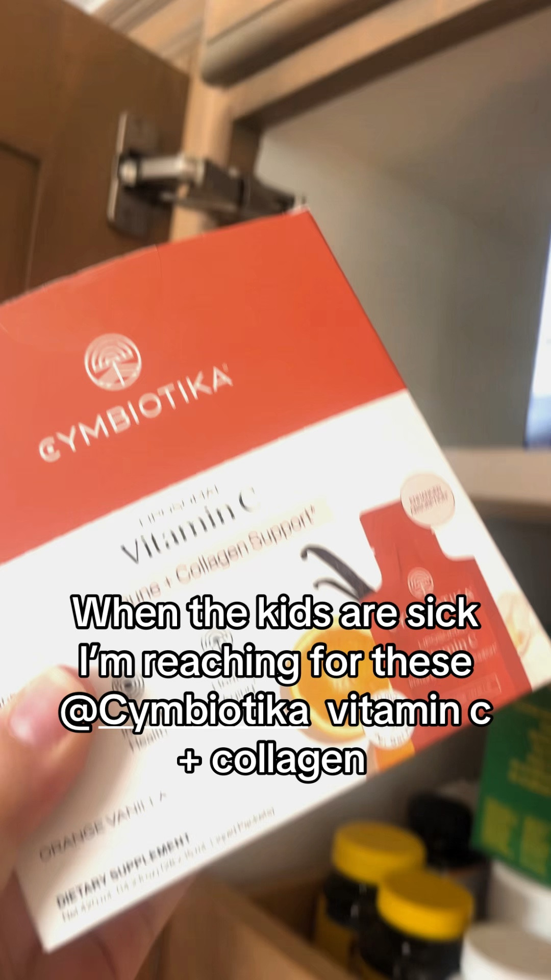 Cymbiotica vitamin C, and collagen packets
