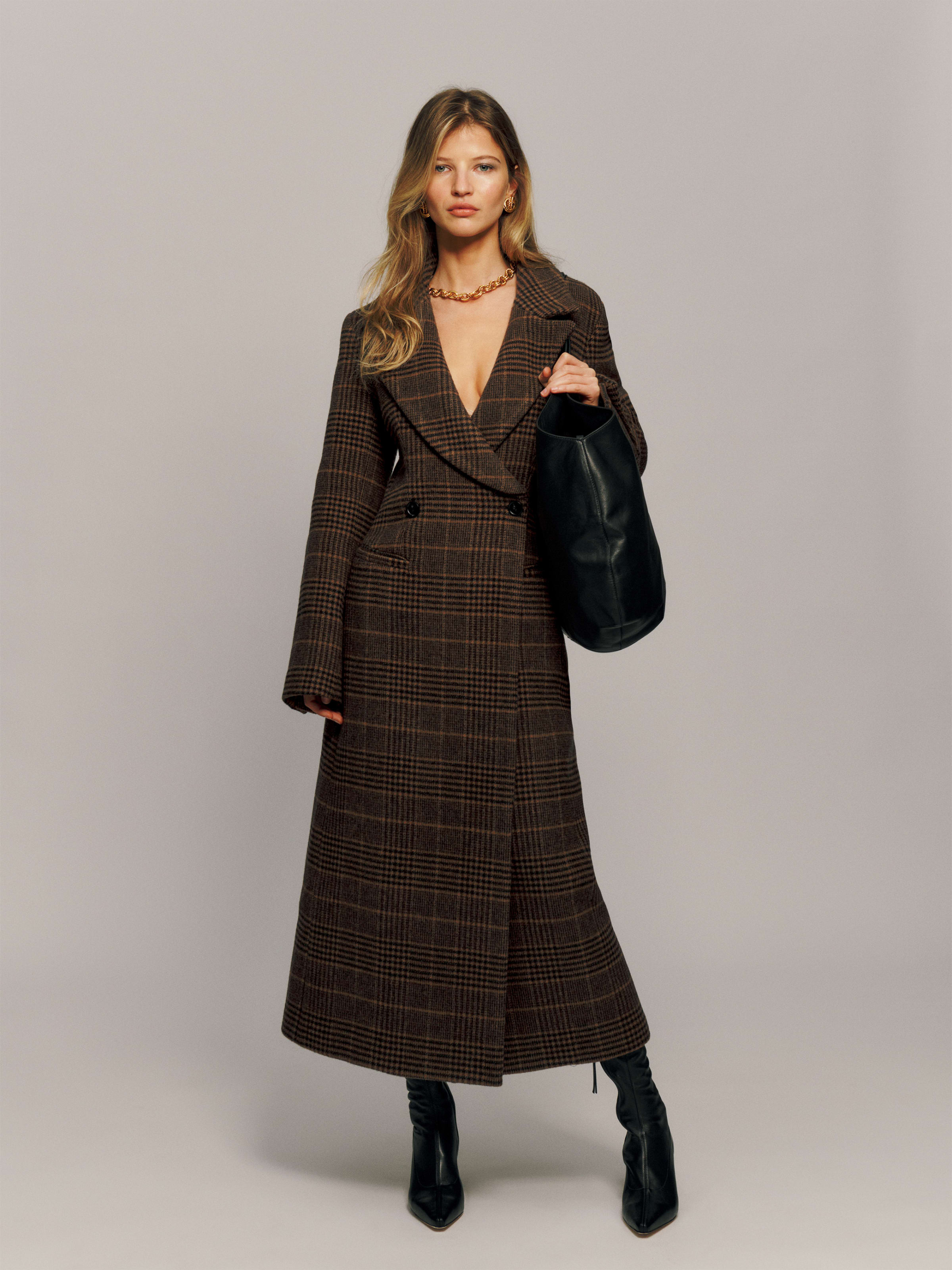 Oscar Nipped Waist Coat | Reformation (Global)