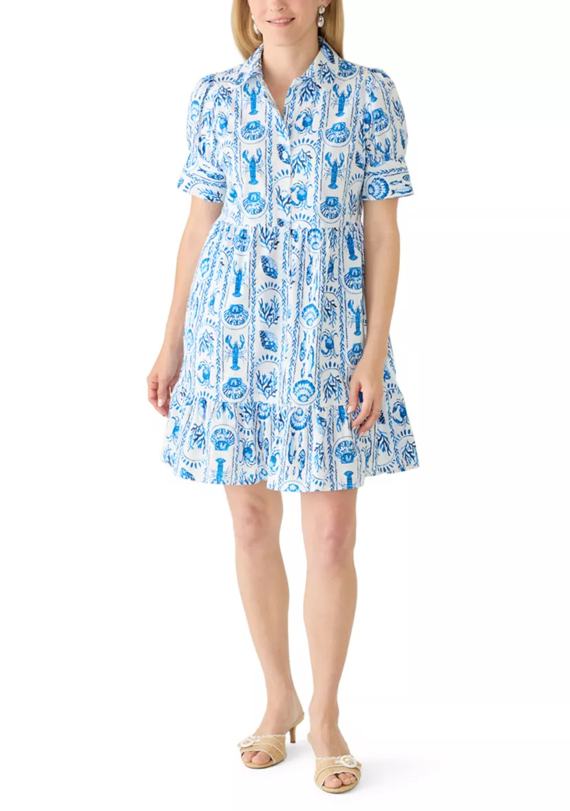 Women's Short Sleeve Meredith Shirt Dress | Belk